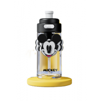Пляшка для води дитяча, Disney Mickey, з трубочкою, 700 мл