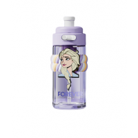 Пляшка для води дитяча, Disney Princess Elsa, з трубочкою, 700 мл