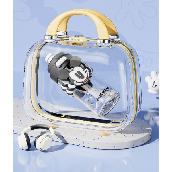 Бутылка для воды детская, Disney Mickey, с трубочкой, 700 мл
