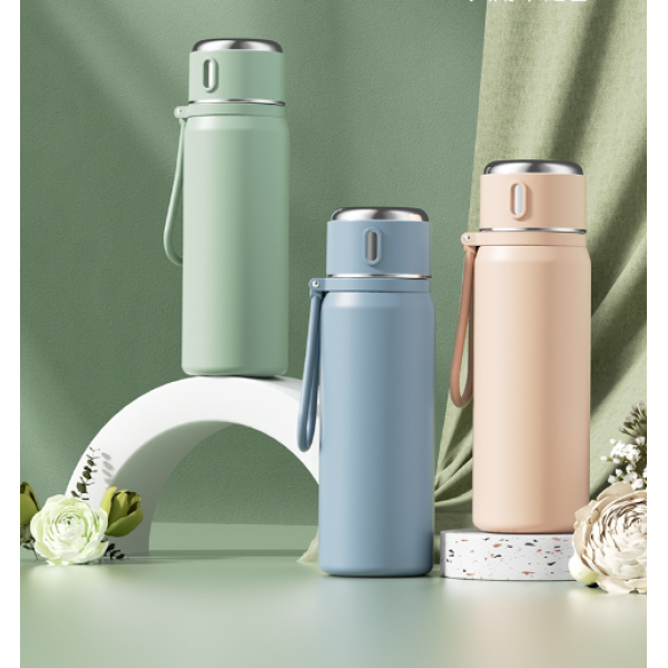 Термос з температурним дисплеєм, різні кольори, 550 мл