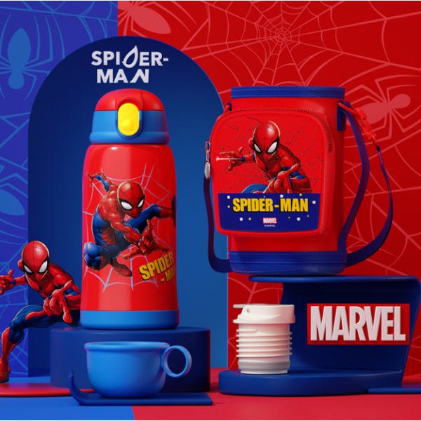 Термос дитячий з датчиком температури, Marvel «Людина-павук», в подарунковому упакуванні, 500 мл Термос дитячий з датчиком температури, Marvel «Людина-павук», в подарунковому упакуванні, 500 мл