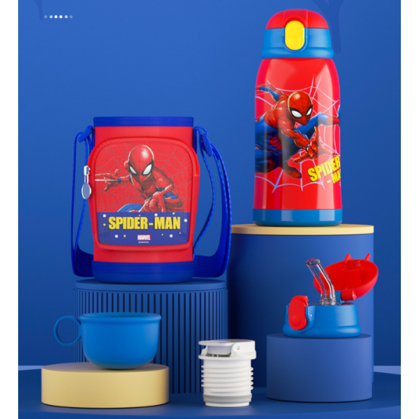 Термос дитячий з датчиком температури, Marvel «Людина-павук», в подарунковому упакуванні, 500 мл Термос дитячий з датчиком температури, Marvel «Людина-павук», в подарунковому упакуванні, 500 мл