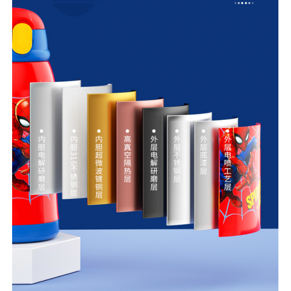 Термос дитячий з датчиком температури, Marvel «Капітан Америка», в подарунковому упакуванні, 500 мл