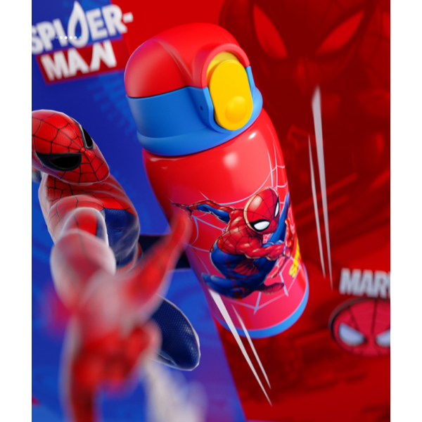 Термос дитячий з датчиком температури, Marvel «Людина-павук», в подарунковому упакуванні, 500 мл Термос дитячий з датчиком температури, Marvel «Людина-павук», в подарунковому упакуванні, 500 мл