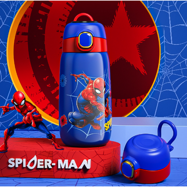 Термос дитячий з температурним екраном, Marvel "Людина павук", 420 мл