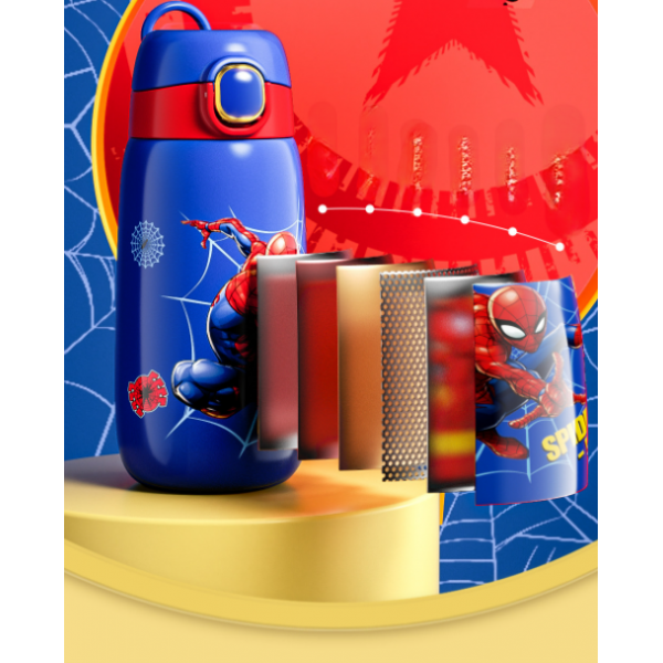 Термос дитячий з температурним екраном, Marvel "Капітан Америка", 420 мл