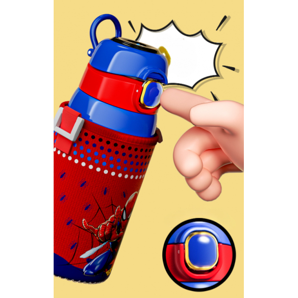 Термос дитячий з температурним екраном, Marvel "Капітан Америка", 420 мл