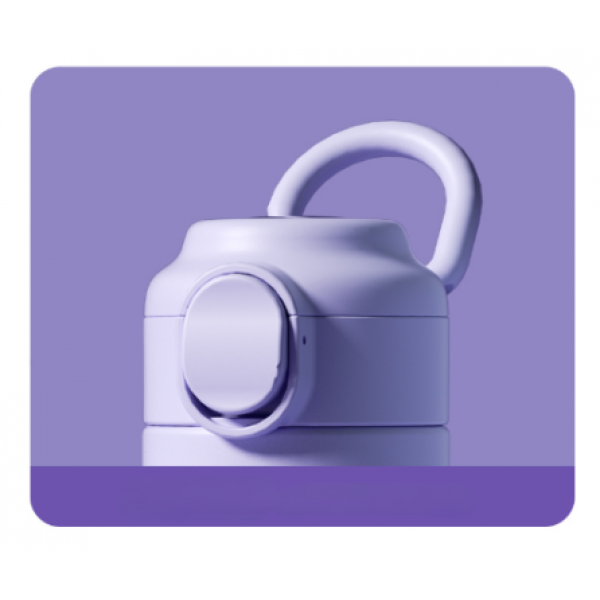 Термос дитячий з датчиком температури, Disney «Ельза», 400 мл, фіолетовий