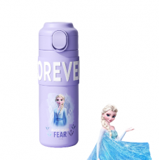 Термос дитячий з датчиком температури, Disney «Ельза», 400 мл, фіолетовий