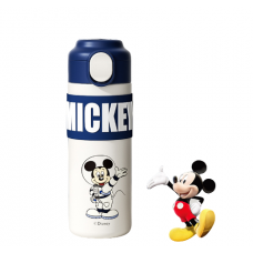 Термос дитячий з датчиком температури, Disney «Mickey», 400 мл, синьо-білий