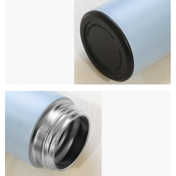 Термос-чашка з температурним дисплеєм та ситом, різні кольори, 200 мл