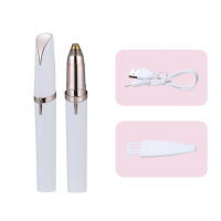 Електричний тример, депілятор для обличчя та тіла, білий