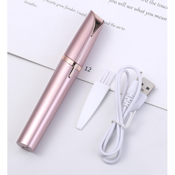 Електричний тример, депілятор для обличчя та тіла, білий