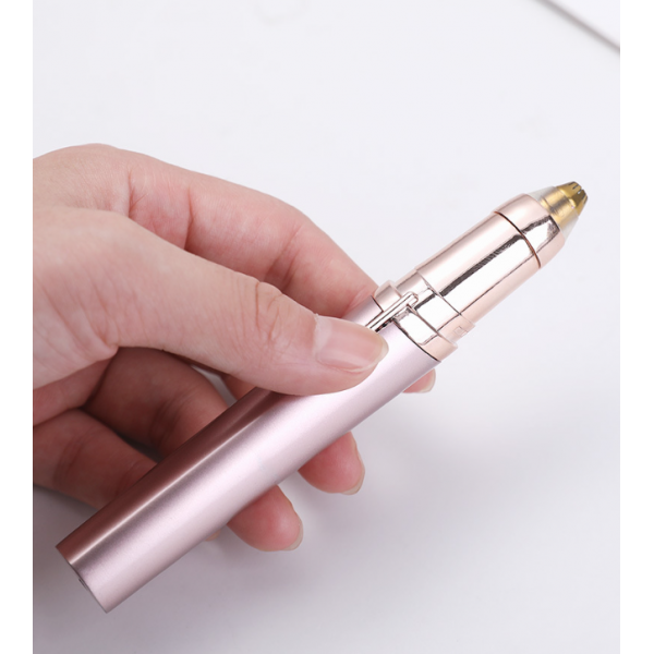 Електричний тример, депілятор для обличчя та тіла, білий