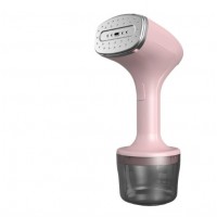Отпариватель ручной портативный, миниутюг вертикальный GTJ-D10M1 с функцией дезинфекции, розовый