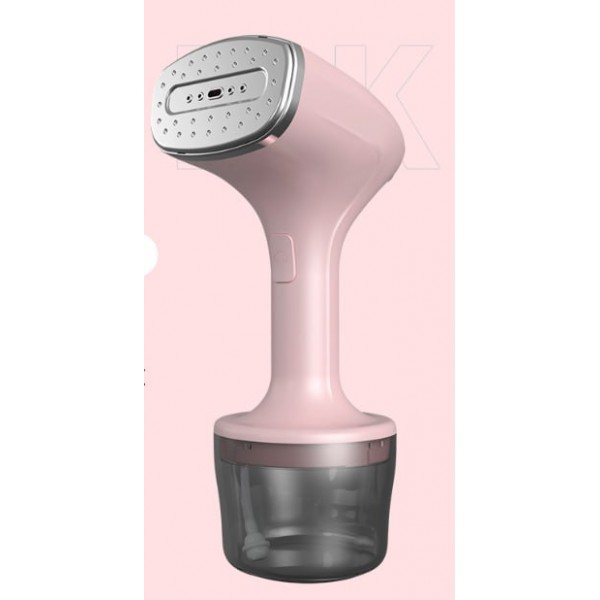 Отпариватель ручной портативный, миниутюг вертикальный GTJ-D10M1 с функцией дезинфекции, розовый