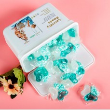 Гелевые капсулы для стирки "Triple Heart", 3 в 1, с ароматом фрезии, 30 шт