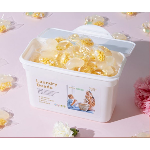 Гелеві капсули для прання "Triple Heart", 3 в 1, з ароматом груши, 30 шт