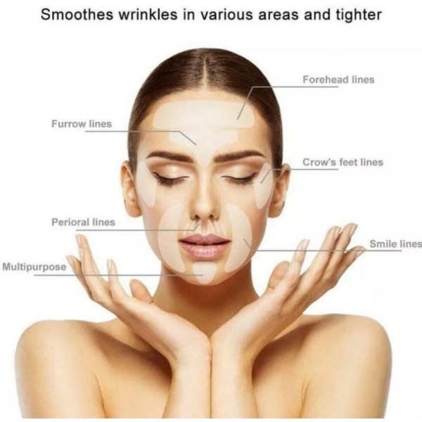 Набір силіконових багаторазових патчів для обличчя 16 шт Набір силіконових багаторазових патчів для обличчя 16 шт