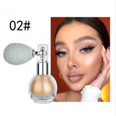 Пудровий спрей – хайлайтер для обличчя та тіла, Vinciner Highlight Powder Spray, спрей – пудра, золотий, №02, 4 г