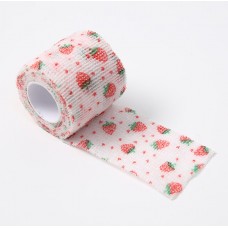 Бинт еластичний Coban 5см, Малина, фіксуючий, самозакріплюючий, бинт Кобан, самоклеючий, аутоадгезійний бинт, 5 см х 4,5 м