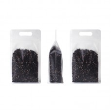 Пакет матовий із замком Zip-Lock 23x33 + 8 см (пакет для пакування з ручкою), плотність 200 мкм, 1шт