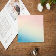 Пакет матовий із замком Zip-Lock 30х25 см (пакет для пакування), плотність 160 мкм, блакитно-рожевий, 1шт