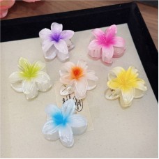 Затискач для волосся «Shiny Flower», прикраса для зачіски, 8 см, 6 кольорів