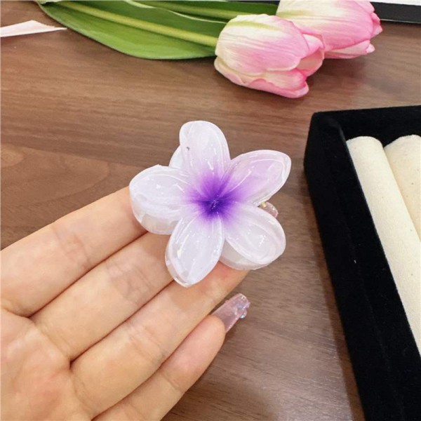 Затискач для волосся «Shiny Flower», прикраса для зачіски, 4 см, 6 кольорів Затискач для волосся «Shiny Flower», прикраса для зачіски, 4 см, 6 кольорів