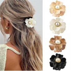 Затискач для волосся «Pearl Flower», прикраса для зачіски,  3 кольори