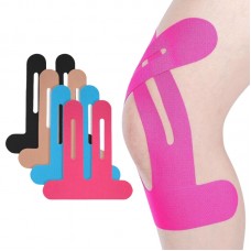 Тейп для коліна, кінезіо пластир для колінних м'язів, спортивна стрічка для гомілковостопного суглоба, 1 шт