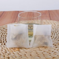 Фільтр-пакети для чаю, спецій, кави та бульйону, пакетики для заварювання, одноразові, з бортиком, 9х10 см, 100 шт