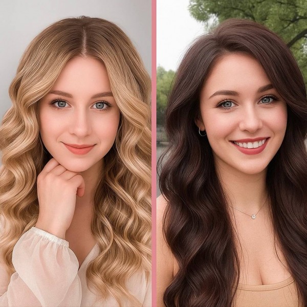 Плойка для волосся, стайлер для завивки локонів, білий, діаметр 25мм