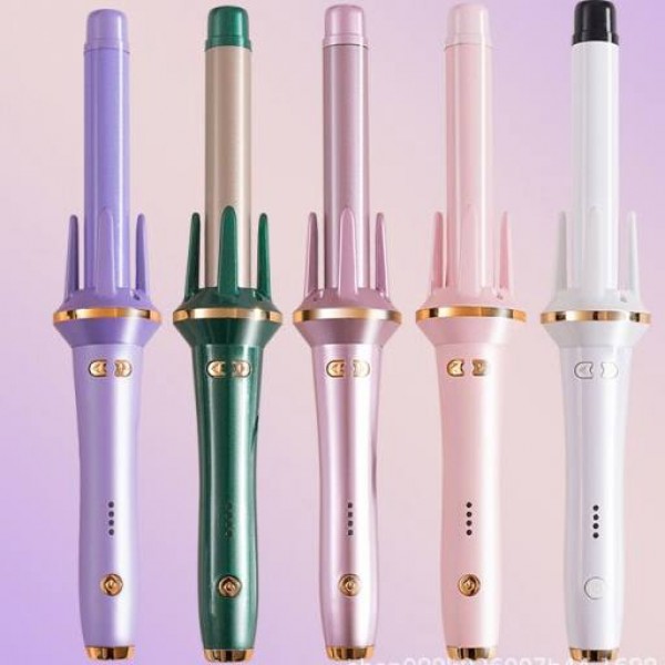 Плойка для волосся, стайлер для завивки локонів, фіолетовий, діаметр 25 мм