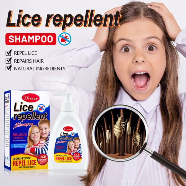 Шампунь від вошей та гнид DISAAR Lice Repellent Shampoo, 300 мл