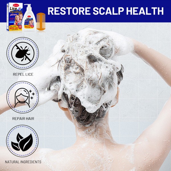 Шампунь від вошей та гнид DISAAR Lice Repellent Shampoo, 300 мл