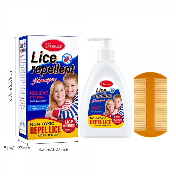 Шампунь від вошей та гнид DISAAR Lice Repellent Shampoo, 300 мл