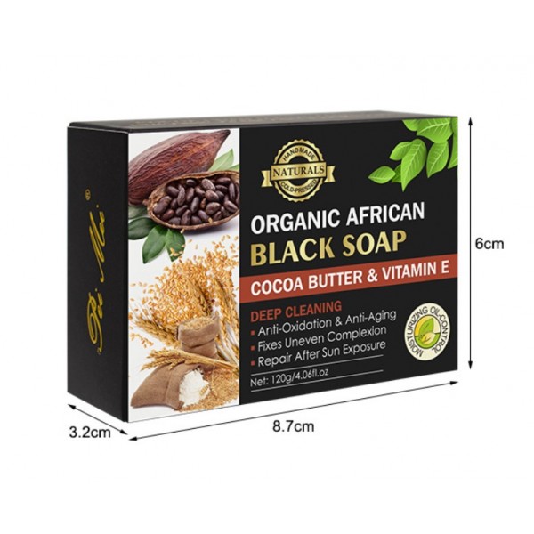 Мило чорне Organic Black Soap, 120 г