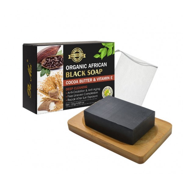 Мило чорне Organic Black Soap, 120 г