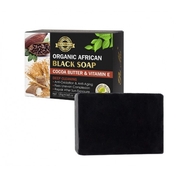 Мило чорне Organic Black Soap, 120 г