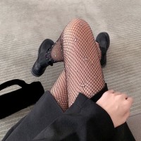 Колготи зі стразами, жіночі, чорні, 1 шт