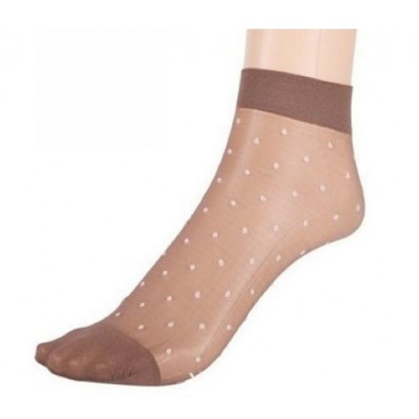 Шкарпетки короткі, жакардові, тонкі шкарпетки в горошок, різні кольори, 1 пара Шкарпетки короткі, жакардові, тонкі шкарпетки в горошок, різні кольори, 1 пара