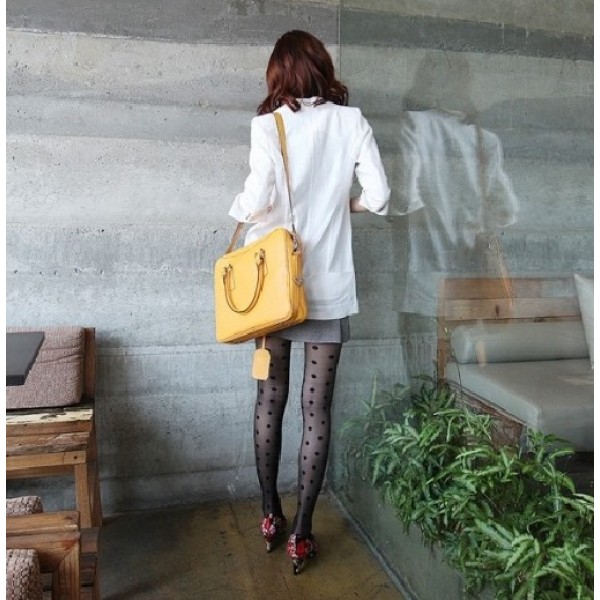 Колготи в горошок, ультратонкі, жіночі капронові колготки, розмір 36-39, два кольори