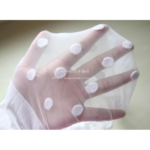 Колготи в горошок, ультратонкі, жіночі капронові колготки, розмір 36-39, два кольори