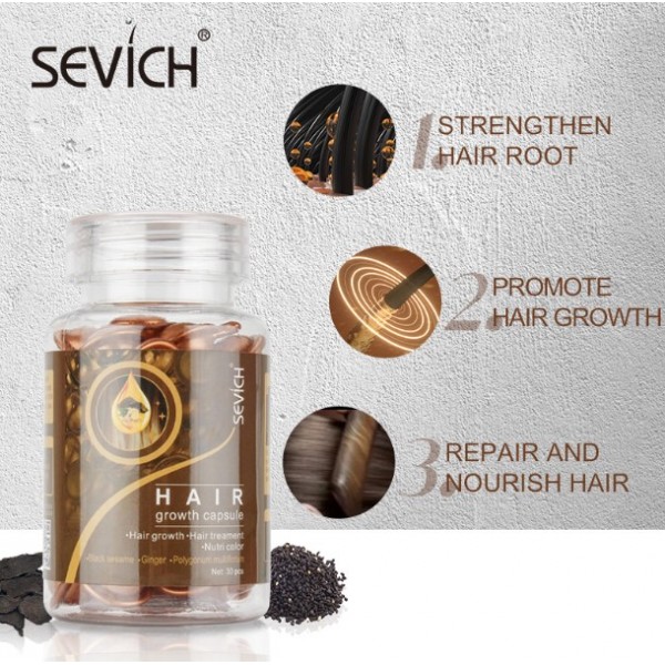 Капсули для росту та проти випадіння волосся Sevich Hair Growth Capsule, 30 шт