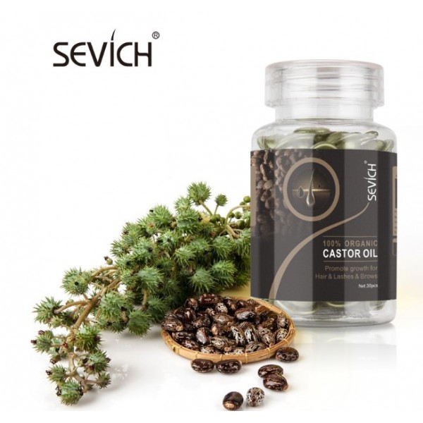 Капсули для росту волосся, вій та брів Sevich, 30 шт