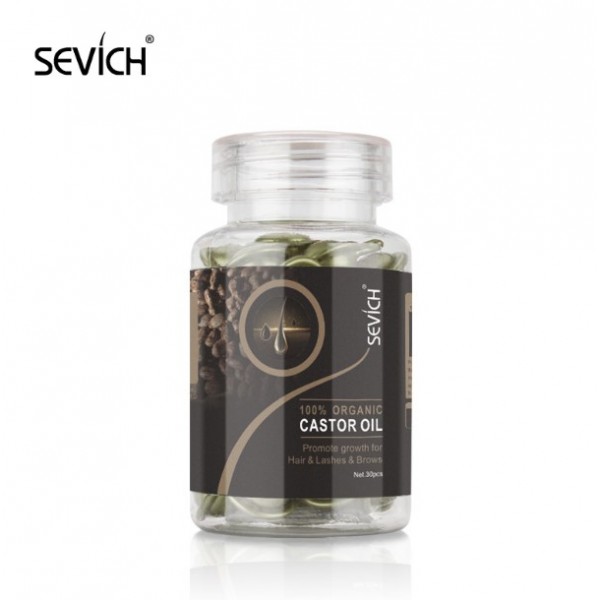 Капсули для росту волосся, вій та брів Sevich, 30 шт