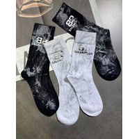 Шкарпетки повсякденні з літерами та кляксами, жіночі універсальні шкарпетки, два кольори