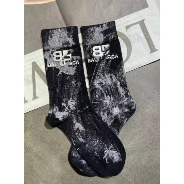 Шкарпетки повсякденні з літерами та кляксами, жіночі універсальні шкарпетки, два кольори