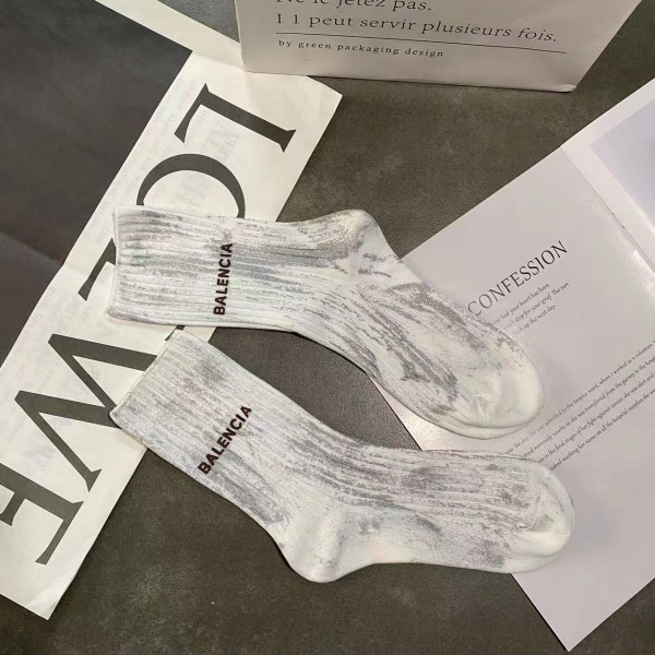 Шкарпетки унісекс середньої довжини, універсальні, повсякденні шкарпетки з бавовни, 5 видів 